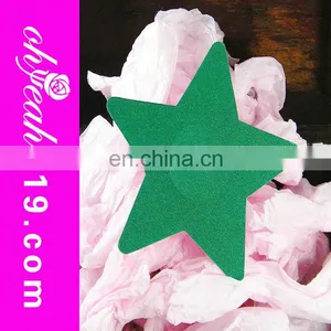 Green Star Paypal Accept Nipples Cover Pasties thumbnail-1