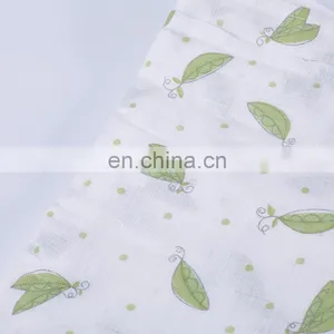 Muslin Baby Swaddle Blankets Organic Cotton Baby Receiving Blanket thumbnail-4