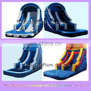 Single Lane Inflatable Water Slide thumbnail-1