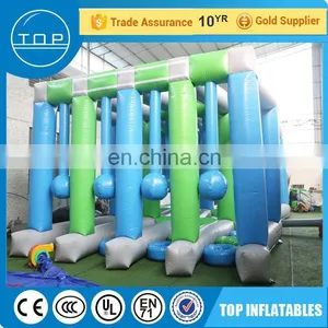Popular Inflatable Games China Floating Obstacle Course Bounce House With En14960/EN15649 thumbnail-1