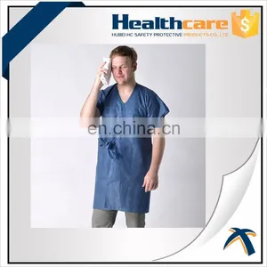 Disposable Nonwoven Kimono thumbnail-1