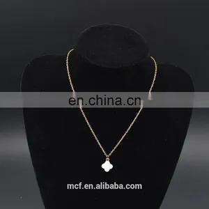 Simple Fashion Pendant Beaded Wedding Engagement Necklace MCB-0048 thumbnail-2