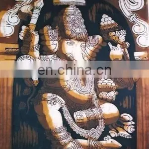 Batik Printed INDIAN GODS PRINTED WALL HANGINGS thumbnail-5