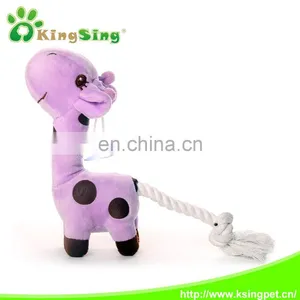 2014 Cute Plush Giraffe Pet Toy thumbnail-2