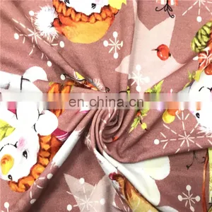 Best Quality Latest Children Designs Print Cotton Frocks Bamboo Fiber Fabric thumbnail-2