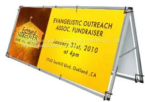 Banner Frame,A Frame Banner,Monsoon a Frame Banner Stand,Sporting Events Banner Frame,sporting Events Advertising Banner thumbnail-1