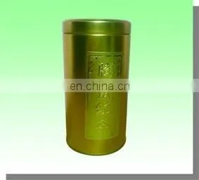 Golden Hot Sale Tinplate Tea Can thumbnail-1
