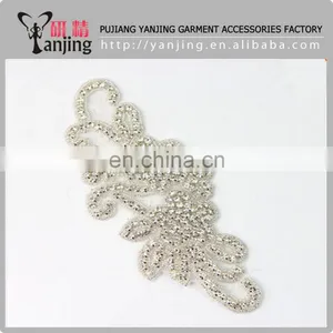 Professional Factory Wholesale Sequin Applique,sew on Glass Beads Rhinestone Patch Quality Choice Inquiries thumbnail-4