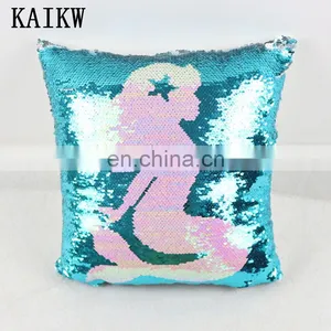 Custom New Fashion Headboard Bed Car Sequin Pillow Plush Cushion thumbnail-1
