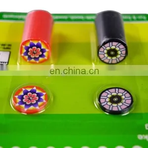 Plum Unbaked Polymer Clay Cane Art Clay Polymer Clay Flower thumbnail-3