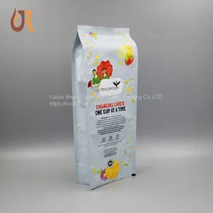 Custom Printing Side Gusset Laminated Aluminum Foil Mylar Bag Pouch thumbnail-1