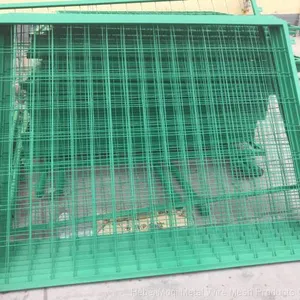 Temporary Fence for Municipal Guardrail/Wire Mesh Fence/Framed Fence thumbnail-1