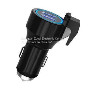 High Quality Cheap Price QC2.0 Usb Car Adapter Portable Car Charger thumbnail-1