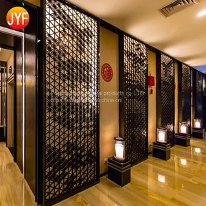 Jyf0023 Stainless Steel Restaurant Lattice Room Dividers thumbnail-2