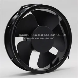 220x220x60mm 22060 Ball Bearing 220V 380V Brushless AC Motor Axial Cooling Fan With Cable thumbnail-3