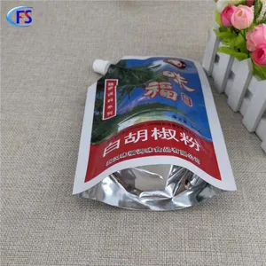 250ml Acid Chili Paste Packing Bag/Multi-layer Composite Materials Stand up Spout Bag for Tomato Sauce thumbnail-3
