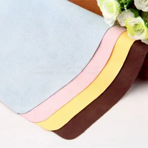 Wholesale Suede Fabric Customized Glasses Cloth Anti-fog, 100% Cotton Eyewear Cloth thumbnail-2