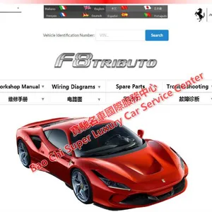 Ferrari SF90 F8 488 812 458 Workshop Manual Wiring Diagram thumbnail-2
