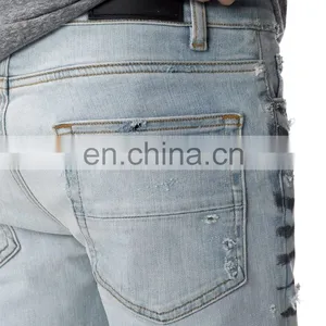 DiZNEW Oem Custom Private Label Mens Jeans For Men thumbnail-5