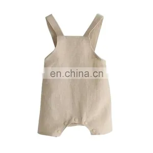 Wholesale Soft Toddler Summer Baby Romper Baby Girl Boy Rompers thumbnail-1