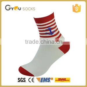 Boys and Girls Cotton Knitted School Socks With Double Stripes thumbnail-1