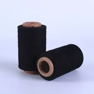 Keshu Glove Yarn Ne6s Open End Recycled Regenerated Blended Cotton Yarn Wholesale thumbnail-1