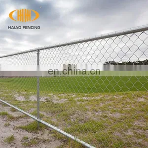 Direct Factory High Quality Pvc Coated Used Chain Link Fence Glavanized Wire Fence thumbnail-3