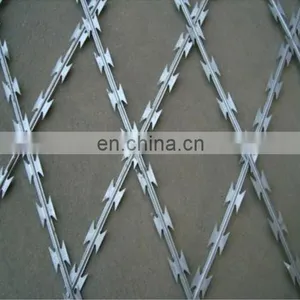 Razor Barb Wire Price Per Roll Galvanized Import Barbed Wire 500 M Low Price thumbnail-2