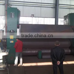 CNC Three Roller Plate Rolling Machine Price thumbnail-1
