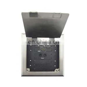 Vga Rj45 Universal Power Recessed Floor Box thumbnail-2