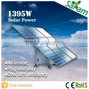 New Generation 1.5KW Complete Off Grid Mobile Solar Power System Quality Choice thumbnail-1
