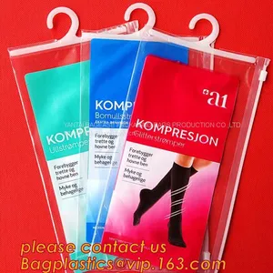 HANGER HOOK BAGS,GARMENT BOTTON CLOSURE BAGS, EVA FROST DRAWSTRING BAGS, VINYL HANGER HOOK BAG thumbnail-2