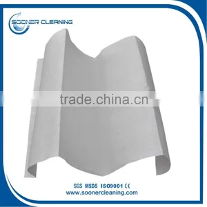 [soonerclean] High Efficient Of Water & Oil Absorption Capacit Woodpulp White Industrial Wiper,Cleanroom Wiper thumbnail-1
