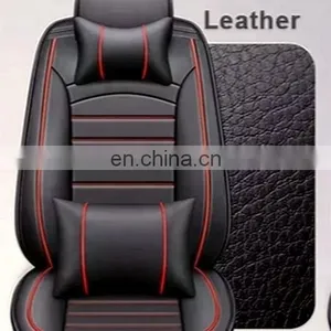 HFTM Waterproof Various Colors Leather Universal Car Cover Set Hot Sale Luxurious Universal Designer for ALL SUVS Custom thumbnail-1