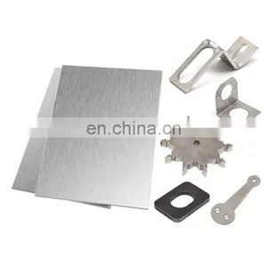 OEM Laser Cutting Stainless Steel Sheet Metal Fabrication Lamp Door Window Parts thumbnail-5