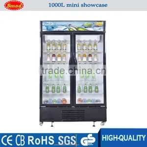 120-1000L Single or Double Glass Door Freezer With Hinged Solid Lid thumbnail-6