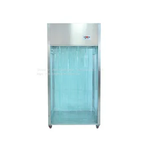 MRJH Explosion-Proof Gmp Clean Room Weighing Laminar Class 100 Flow Hood Simple Dispensing Booth Wheels Portable Weighing Room thumbnail-4