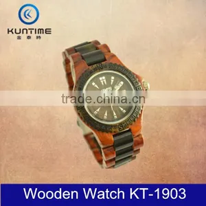 Hot Selling Vogue Import Wood Men Watch Wood Fashion Quartz Watch thumbnail-4