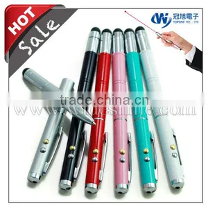 Stylus Pen With Laser and Led , Laser Pointer Stylus Pen thumbnail-1
