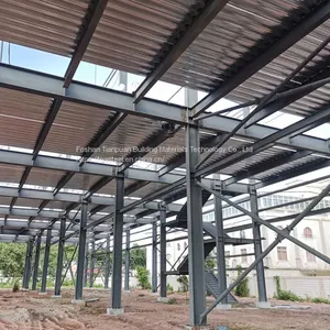 800 TONS TWO-STORY STEEL STRUCTURE BUILDING LOCAL thumbnail-2