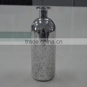 Small Size Silver Illuminated Flower Vase Silver Vases thumbnail-6