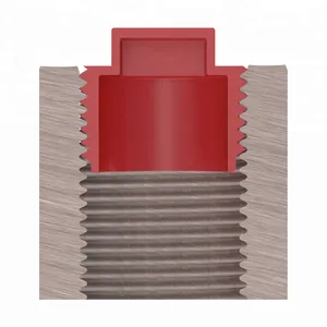NPT Threads Square Head Sealing Gas Oil Threaded Plastic Waterproof Sealing Npt Pipe Male Plug thumbnail-5