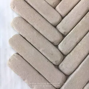 Real Reclaimed Tumbled White Brick Tiles - China Sourced | Rustic Finish, Eco-Friendly | Versatile for Interiors & Exteriors|TAITONE BRICK thumbnail-3