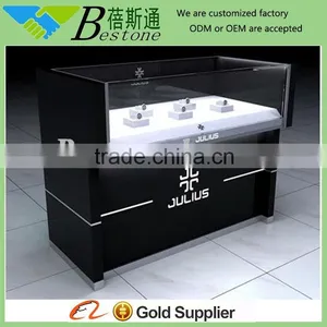 Used Retail Wooden Watch Display Counter Design thumbnail-1