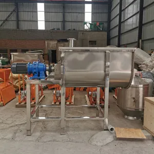 Multi-function Powder Mixing Equipment Stainless Steel U-typed Powder Blender Flour Double Screw Mixer With CE thumbnail-6