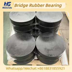 Customizable Neoprene Bridge Bearing - Shock Absorbing Rubber for Industrial Use With Moulding Options thumbnail-3