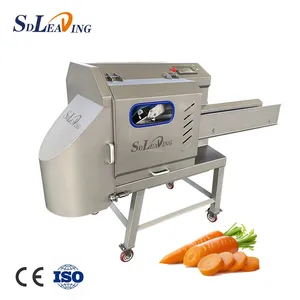 High Efficiency Industrial Vegetables Cutting Machine Automatic Commercial Electric Fruit Vegetable Slicer Dicer for Canteen thumbnail-1