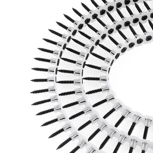 Professional Grade Collated Screws, White Zinc Plated, Coarse Thread, 25-40mm, China Supply, Reliable Quality thumbnail-2