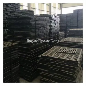 Cast Iron Round Manhole Cover 800x800 C250 With Lid for Parking Safety Black Half Weight Durable Jingdong Brand thumbnail-4