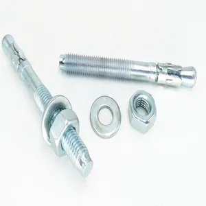 Heavy Duty Wedge Anchor Hot Dip Galvanized ETA Approved Long Thread for Heavy Machinery Installation thumbnail-4